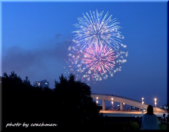 豊平川花火大会 北海道photo一撮り旅