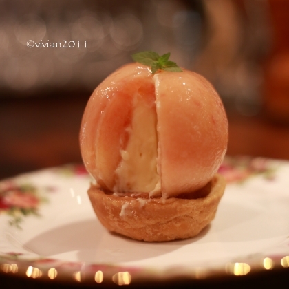 カフェレストラン ベルアン(Belleans)~念願の桃のタルト~_e0227942_16225239.jpg