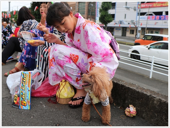 地域の夏祭りだけど、今年は本当に暑くて長居もできません(´Ａ｀。)グスン_b0175688_21092001.jpg