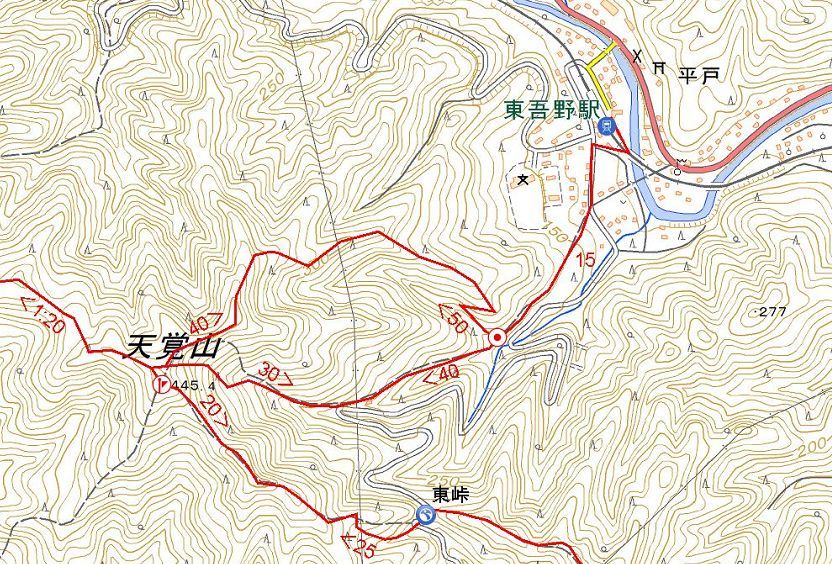 「ヤマノススメサードシーズン」舞台探訪001 東吾野から子ノ権現、山は天覚山のみですが(第3話その1)_e0304702_19354317.jpg
