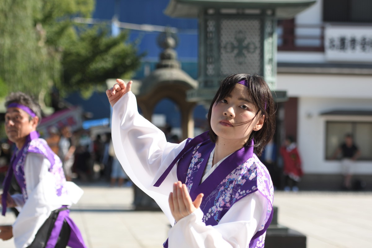 西新井大師よさこいフェスタ2018　「新松戸雅ノ會」さん　千葉県松戸市_c0276323_12425404.jpg