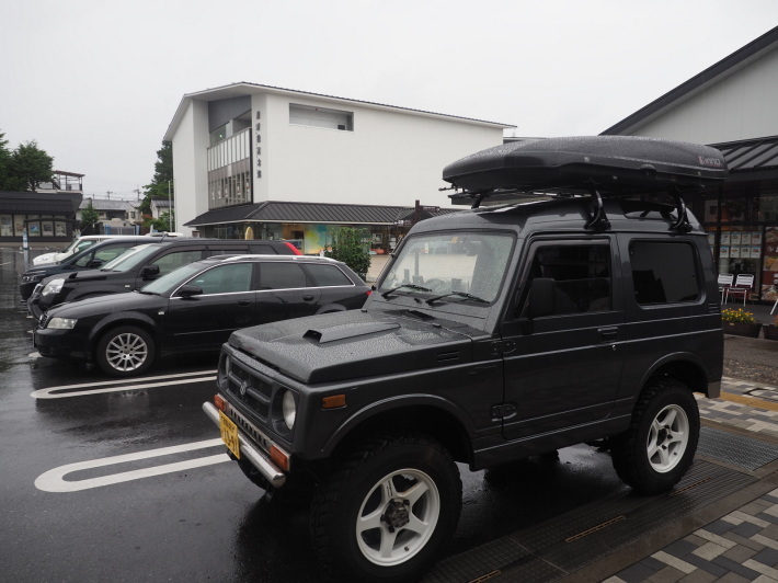 18 07 05 道の駅日光街道で車中泊 ジムニーとハイゼット ピカソ カプチーノ とスカルペル で旅に出よう