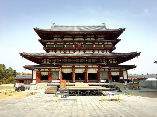 奈良の薬師寺(桜)_e0292546_20245765.jpg