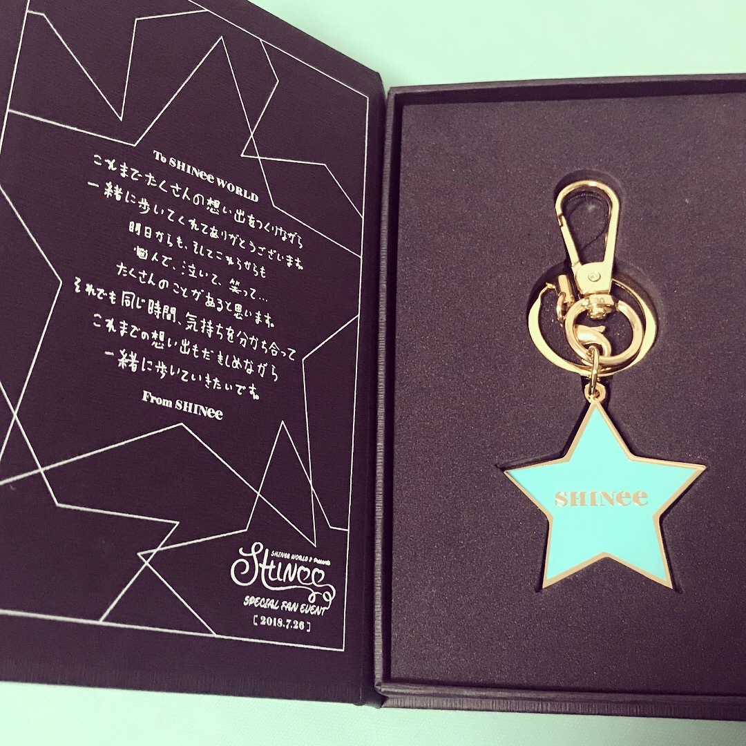 キーホルダー ～SHINee SPECIAL FAN EVENT～ SHINee WORLD J