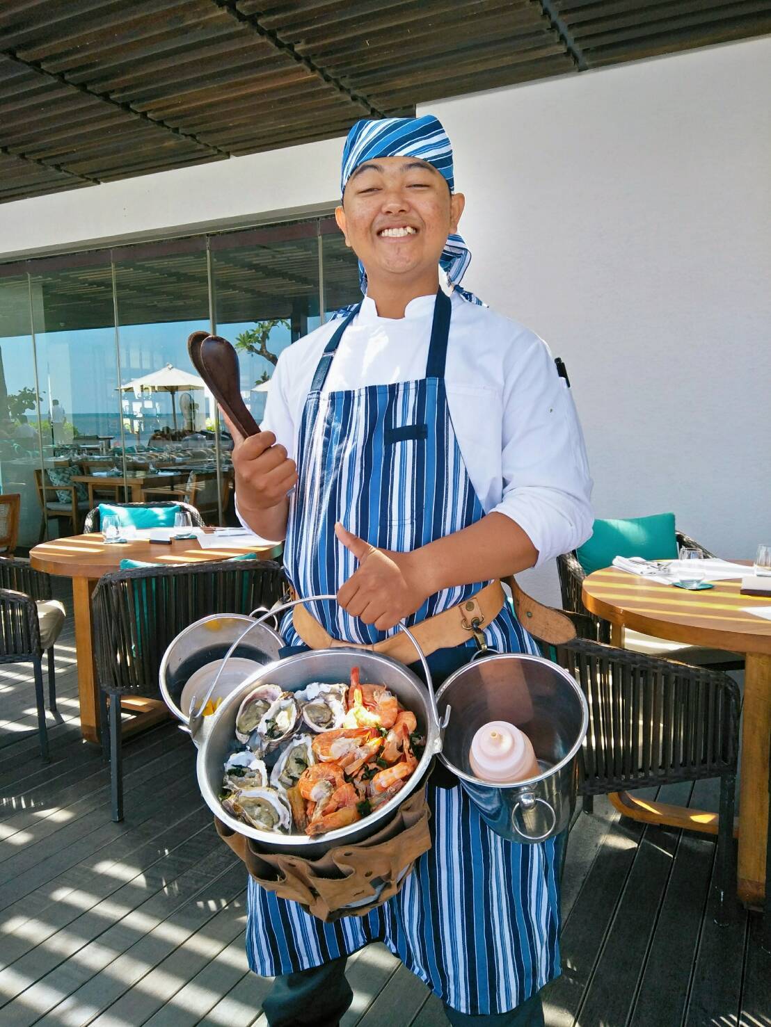 ＜サンデーブランチ＞Seasalt Alila Seminyak / シーソルト アリラ スミニャック_a0154918_19581709.jpg