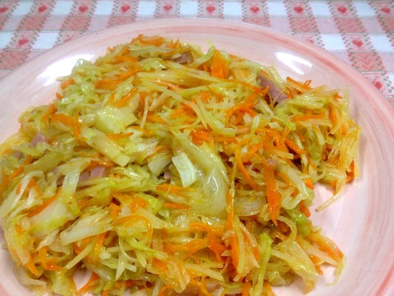 ☆一味違うキャベツのソテー☆_c0092953_06514282.jpg