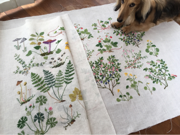 stitchするためのstitch 「海岸の花」 : いとの色 stitchするためのstitch 「海岸の花」 : いとの色