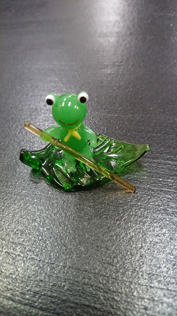 新しい「カエルちゃん」買っちゃいました～♪(^o^)_d0191262_09151728.jpg