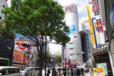7月31日㈫の109前交差点_b0056983_15072149.jpg
