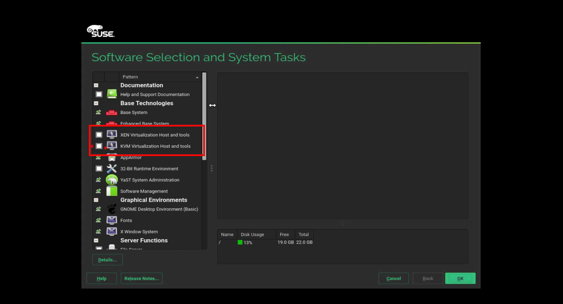 SUSE Linux 15 (SLES15) でKVM/XEN仮想環境をインストール。_a0056607_16401718.jpg