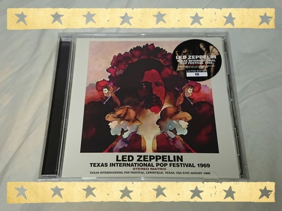 LED ZEPPELIN / TEXAS INTERNATIONAL POP FESTIVAL 1969 STREO MATRIX_b0042308_14450889.jpg