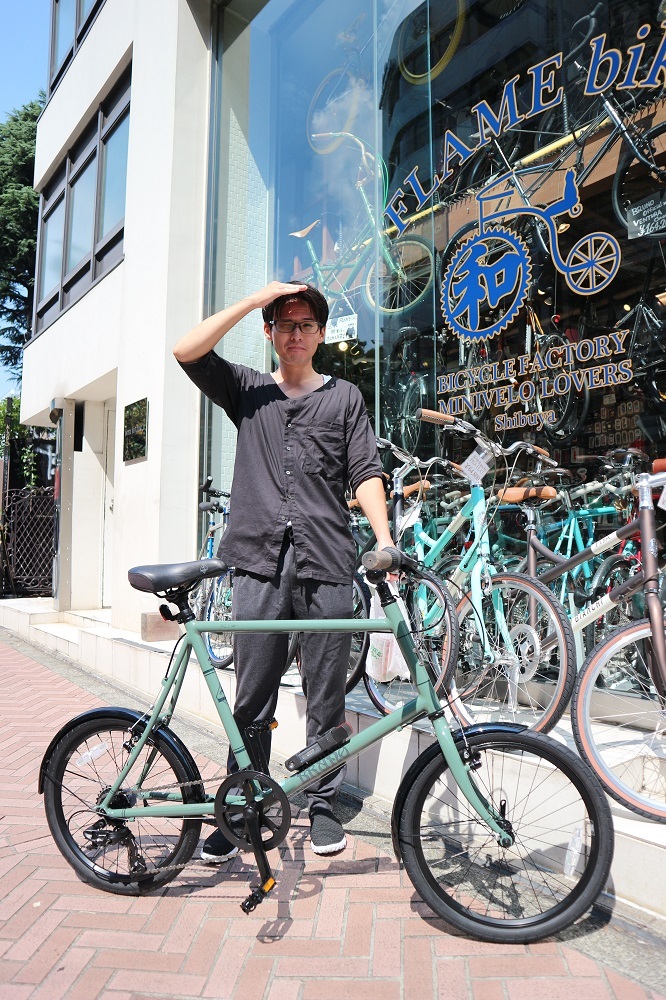 8月2日　渋谷　原宿　の自転車屋　FLAME bike前です_e0188759_18530205.jpg