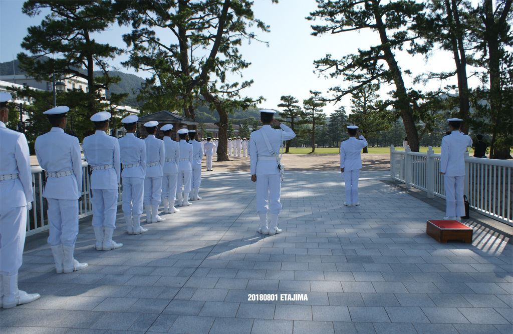 20180801 海上自衛隊幹部候補生学校長離着任式_e0150566_16322105.jpg