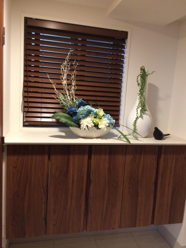 モデルルーム装花_f0215262_23261149.jpeg