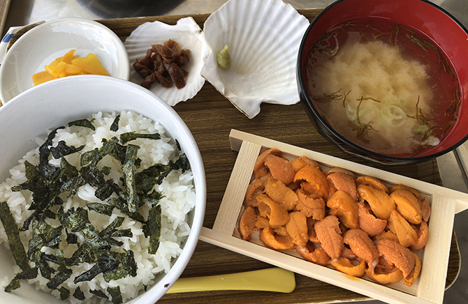 ウニ丼2000円の破格の安さ!北海道知床ウトロでおすすめの海鮮丼ランチ店「知床朝市大成丸」_e0171573_17344364.jpg