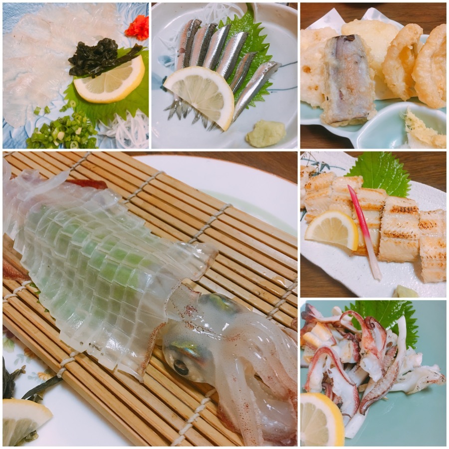イカの活き造りに鰯のお刺身 穴子にヒラメ 今日がいちばん若い日 You Me イカの活き造りに鰯のお刺身 穴子にヒラメ 今日がいちばん若い日 You Me