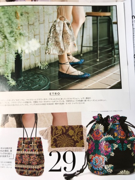 インドのビーズ刺繍シルク布でバッグを作ります。 : 青山