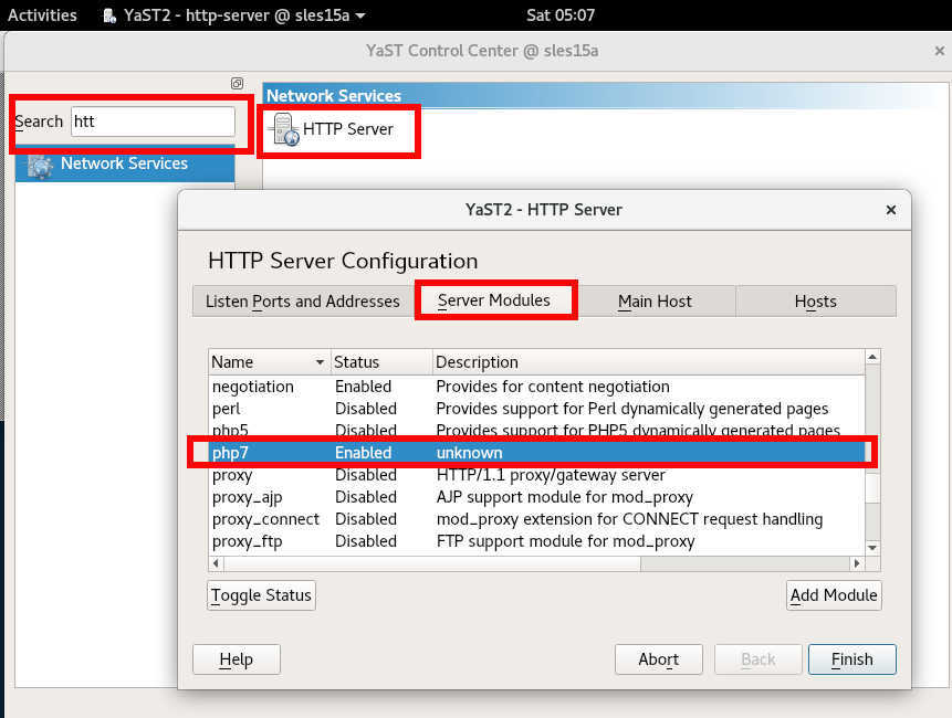 SUSE linux 15 (SLES15) で HTTPサーバー と php7を動かす_a0056607_15185179.jpg