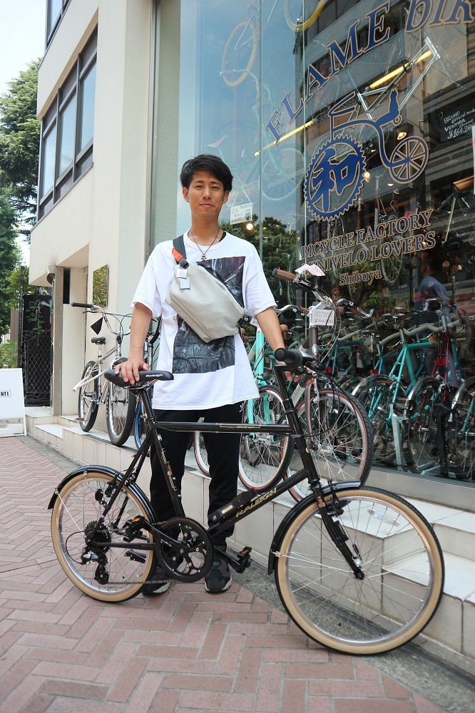 8月5日　渋谷　原宿　の自転車屋　FLAME bike前です_e0188759_18432476.jpg