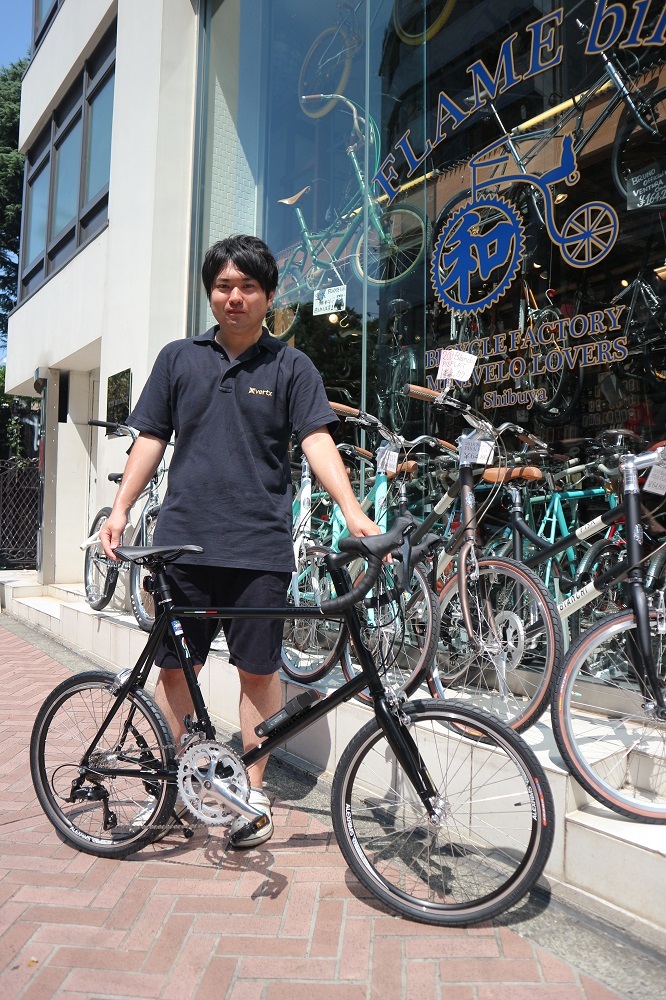 8月5日　渋谷　原宿　の自転車屋　FLAME bike前です_e0188759_18433522.jpg