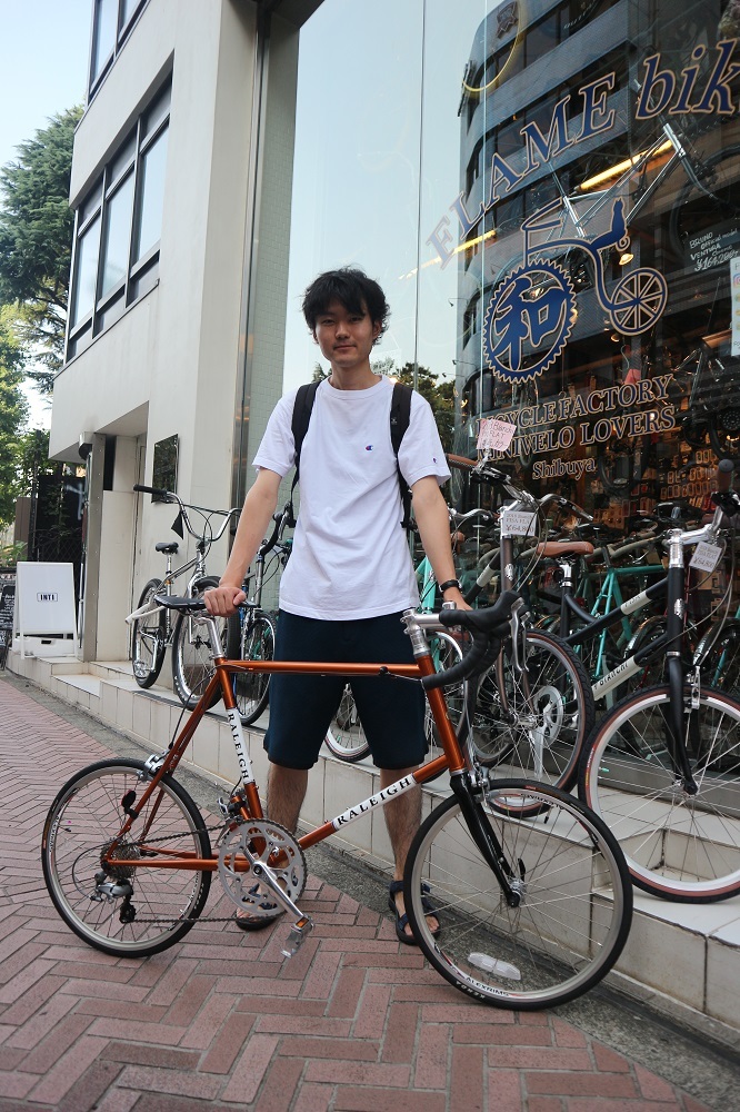 8月5日　渋谷　原宿　の自転車屋　FLAME bike前です_e0188759_18434142.jpg