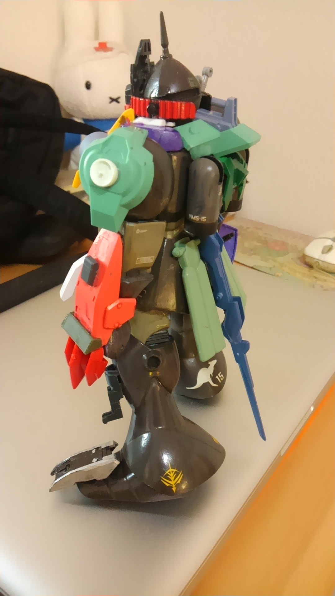 旧キット 1/100 ギャン③ : どってんかいめい
