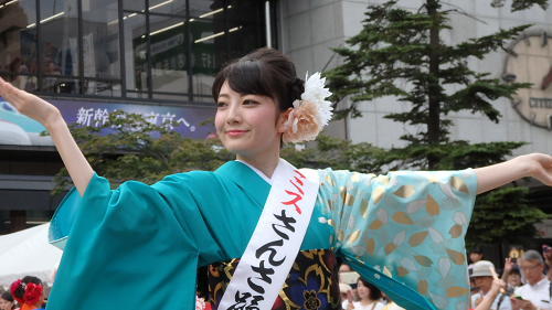 念願の 盛岡さんさ踊り を観に行ってきたぁ 鉄腕アトムのrallyに夢中