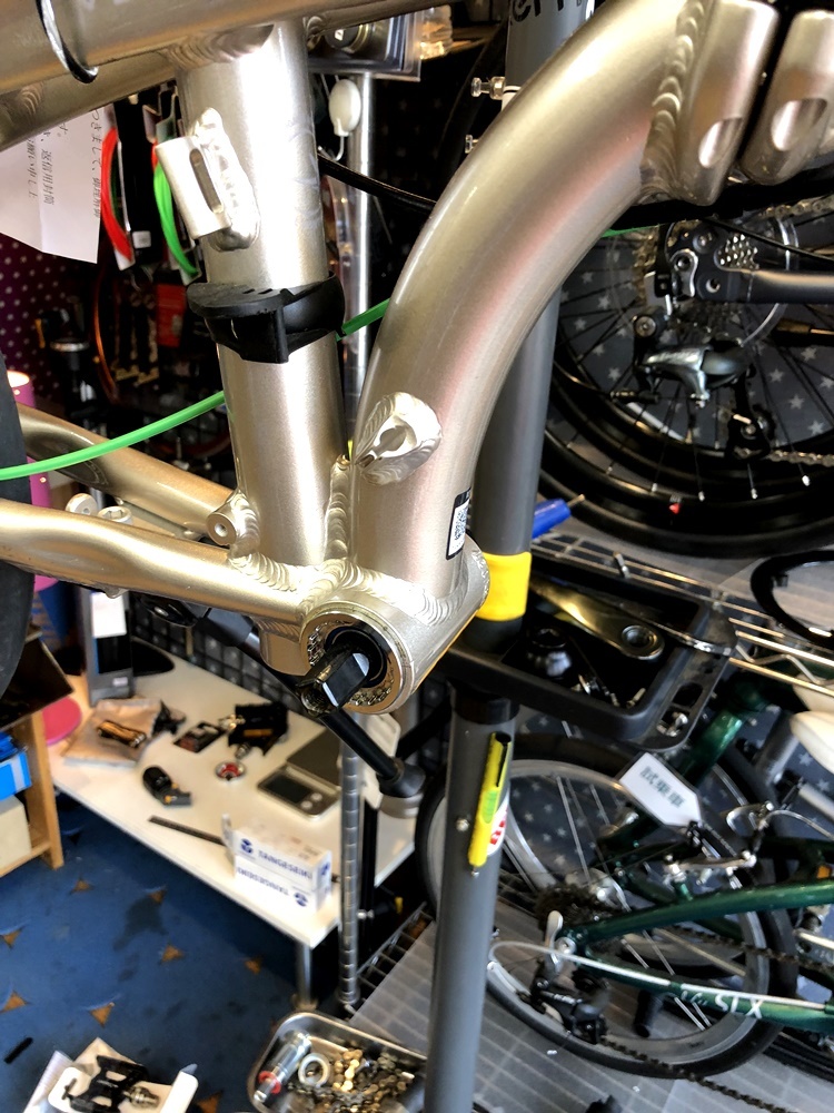 Tern Verge N8チェーンリングガード交換 カルマックス タジマ 自転車屋さんの スタッフ ブログ