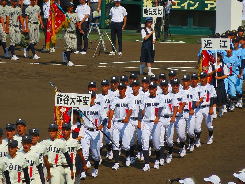 夏の高校野球選手入場（関西）20180805_e0237645_19103153.jpg