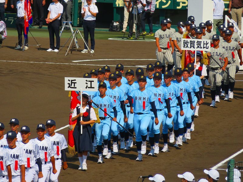 夏の高校野球選手入場（関西）20180805_e0237645_19103156.jpg