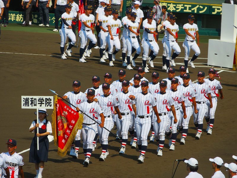 夏の高校野球選手入場（関東）20180805_e0237645_21305344.jpg