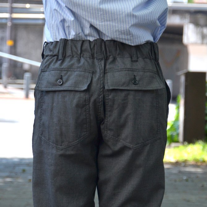 ohh!nisica(オオニシカ)/ ベイカーパンツ -GRAY-_d0158579_17353110.jpg