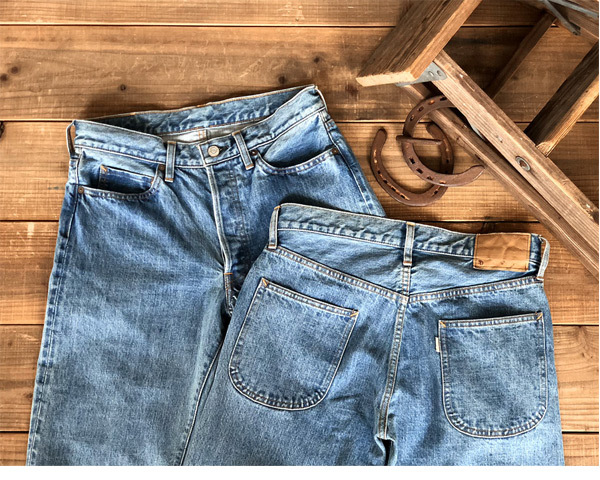 DELIVERY】 STANDARD CALIFORNIA - 5Pocket Denim Pants Vintage Wash