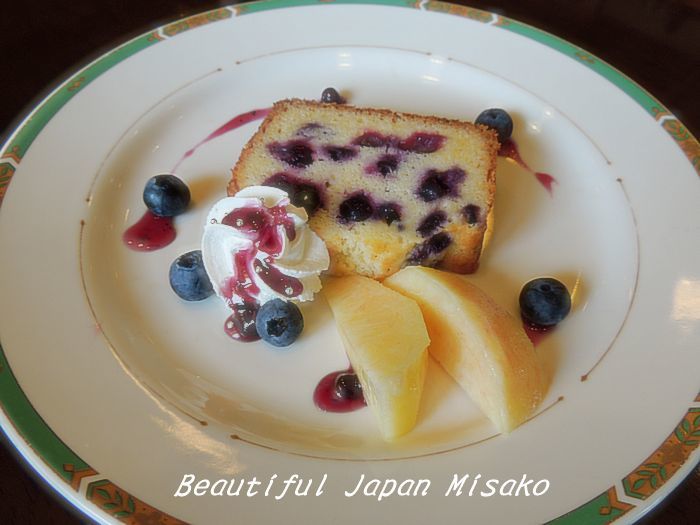 ブルーベリーのケーキに誘われて～♪ﾟ☆､･：`☆･･ﾟ･ﾟ☆。。乗鞍高原 - Beautiful Japan 絵空事