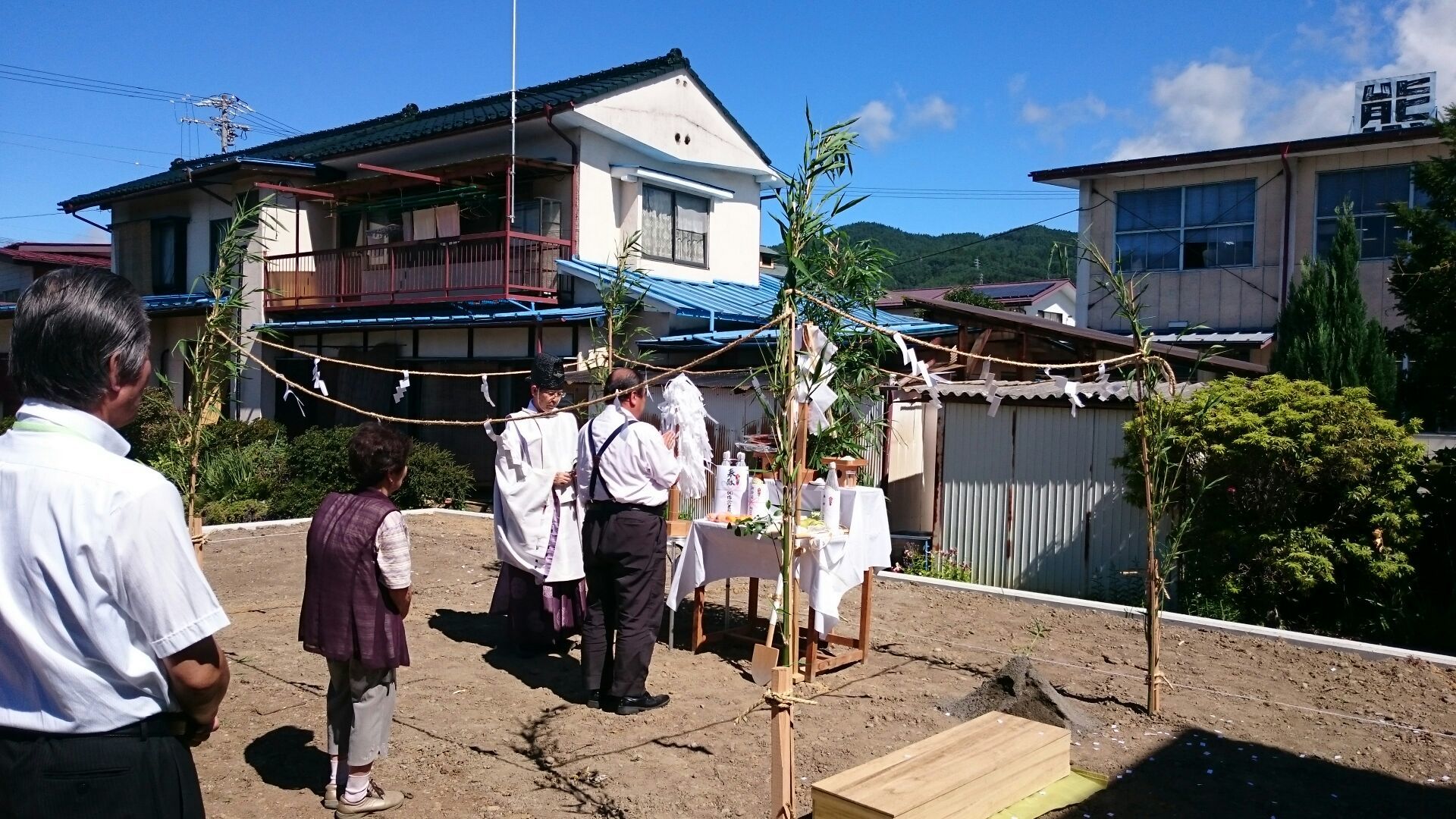 下諏訪町　M様邸　地鎮祭_e0347716_17490728.jpg