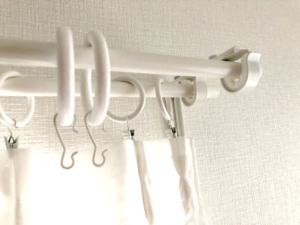 イケアのカーテンレール 設置への道のり 不完全なマル イケアのカーテンレール 設置への道のり 不完全なマル