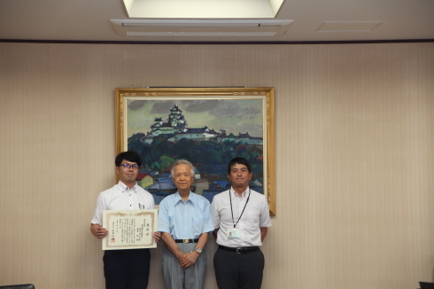 平成３０年度第１回姫路市職員提案表彰式_c0149152_14580998.jpg