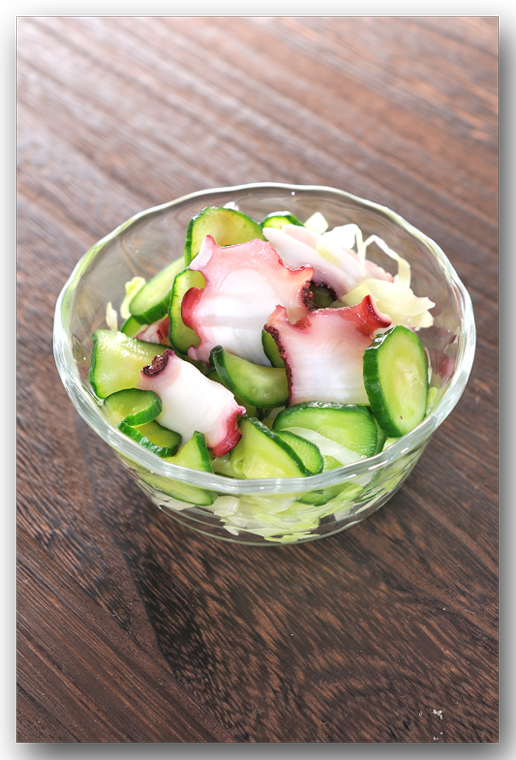 メシ通『魚介を使った簡単レシピ』 ☆ 暑くて食欲が落ちたら蛸と胡瓜！_d0069838_11355452.jpg