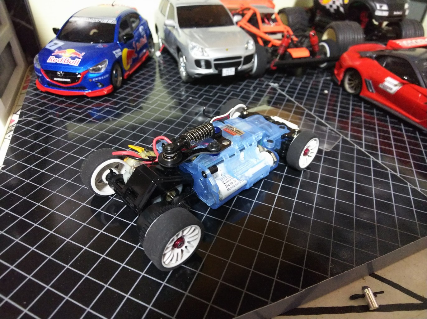 余ったパーツでミニッツMR-03ASFブラシモーター仕様 : 動力
