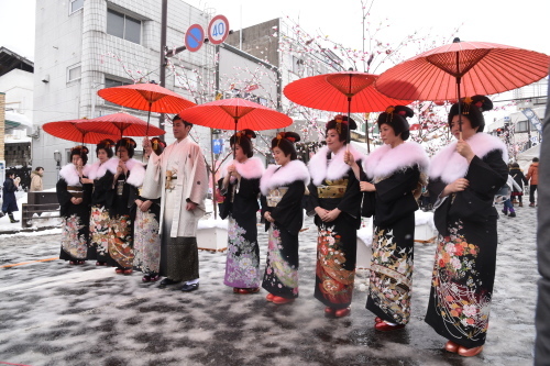 あ、きた。「いぬ年」。　冬の秋田もふもふツアー　その23　アメッコ市_a0101905_00581096.jpg