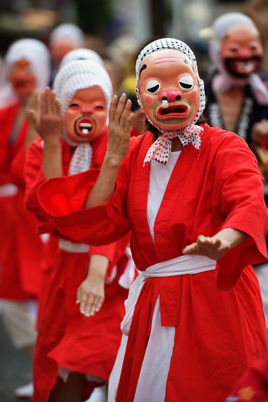 大映商店街夏祭り　ひょっとこ踊り･妖怪パレード_f0032011_12053197.jpg