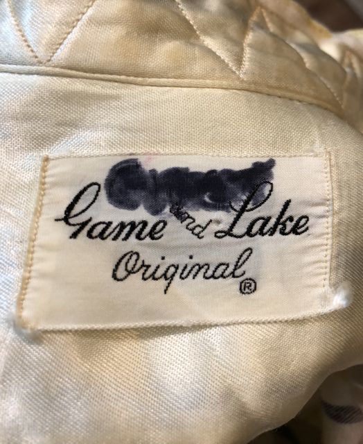 8月１３日(月）入荷！　５０s　GAME &LAKE ボックス　オープンカラーシャツ！_c0144020_15031128.jpg