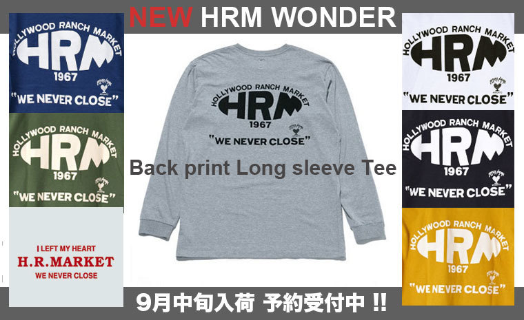 ★お盆は休まず営業します & HRM WONDER LS Tシャツ★_e0084716_19350607.jpg