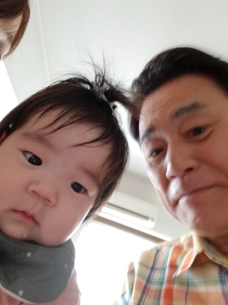 孫のはーちゃんに会いました😉🎵_e0119092_12395909.jpg