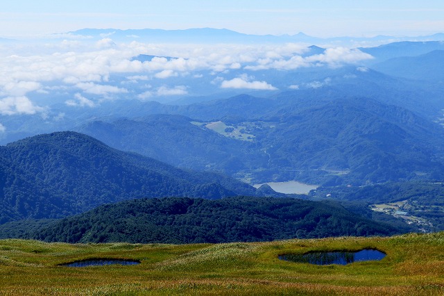 晴天の月山_e0137200_16401272.jpg