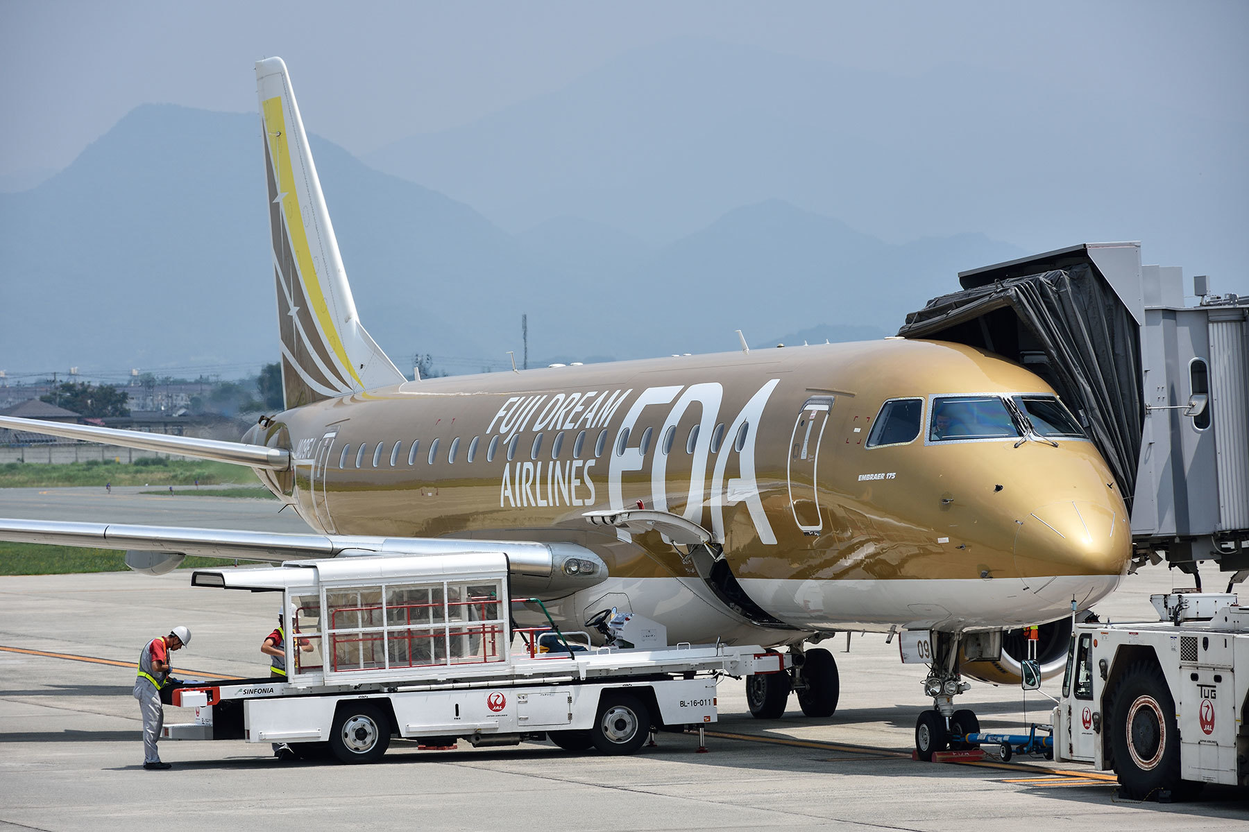 FDA ERJ-175 JA09FJ Gold