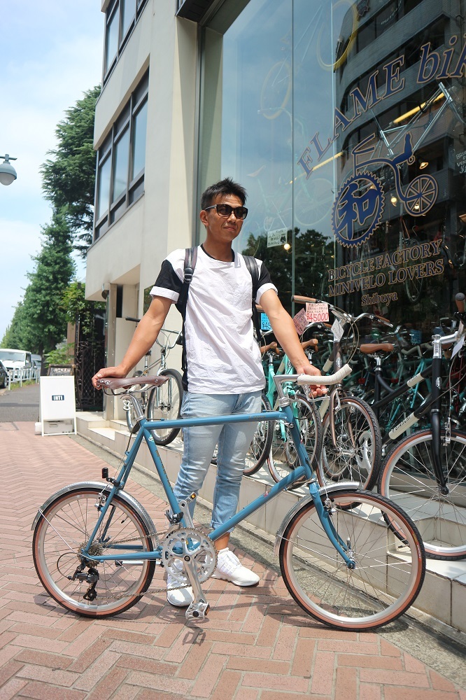 8月14日 渋谷 原宿 の自転車屋 FLAME bike前です_e0188759_12175731.jpg