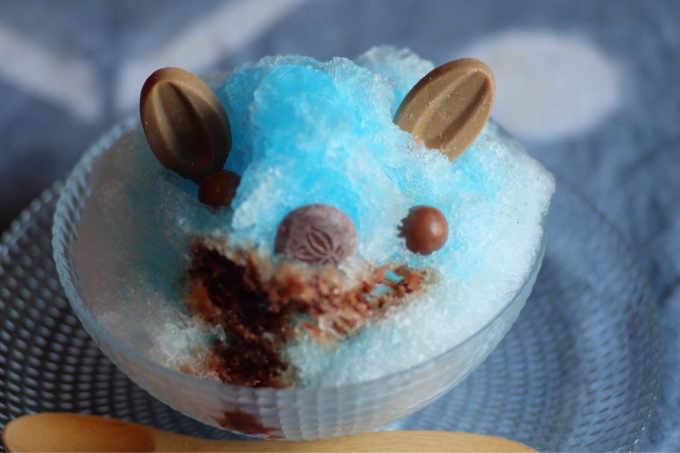 【ビック】かき氷ウアモウ　ブルーハワイ&いちご ビック】かき氷ウアモウ ブルーハワイ&いちご Amazon.co.jp