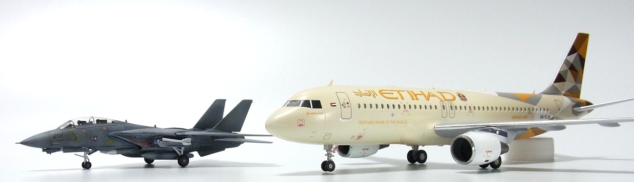 1/144 エティハド航空 エアバスA320 : シン・シリウスまで