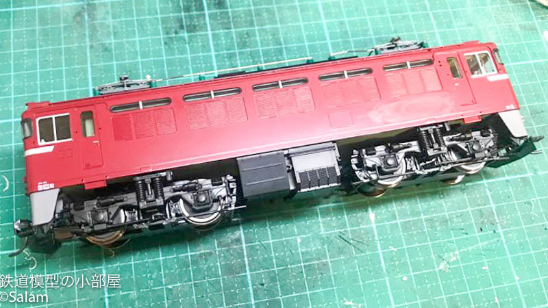 TOMIX HO-165 ED75 700番台の入線とサウンドDCC化 : Salamの鉄道
